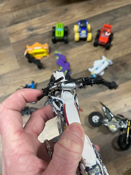 Assorted Kids Toy Motorbike & Monster Truck Set - Mixed Colors - Picture 2 of 4